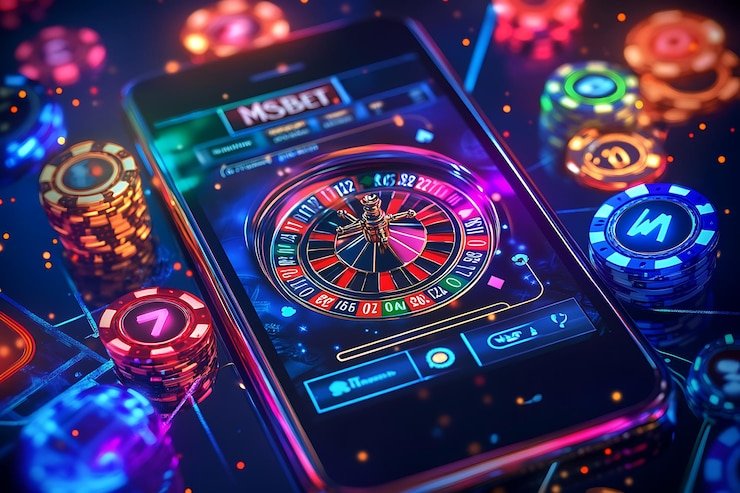 Push Gaming slot game interface showing reels and payline layout