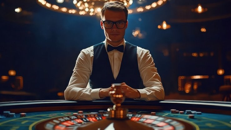 Paytable display showing symbol values and bonus info
